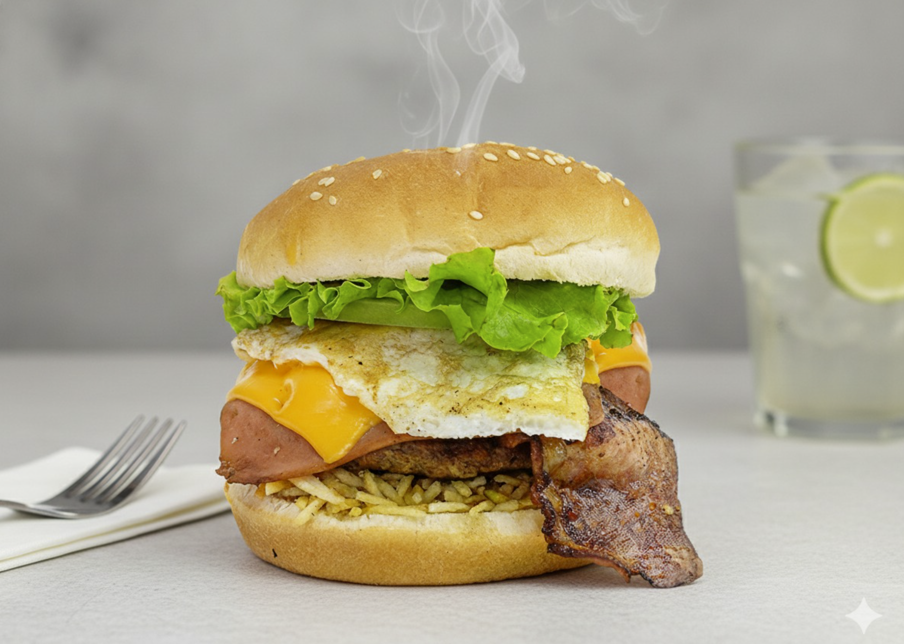 HAMBURGUESA ARTESANAL ESPECIAL En combo